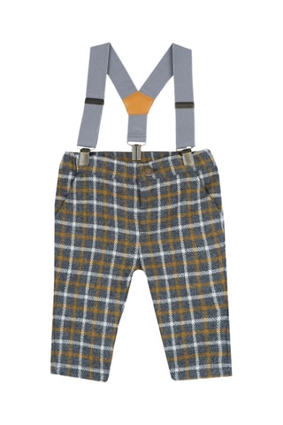 Wollen Broek - Grijs