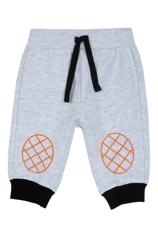 Joggingbroek- Gemêleerd Grijs