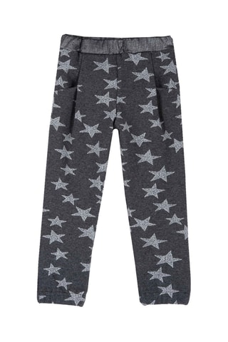 Broek Gemêleerd Donkergrijs