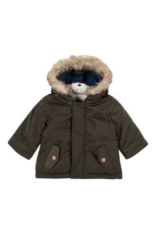Parka met Capuchon Kaki