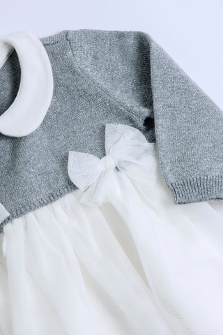 Jurk - Gemêleerd Grijs