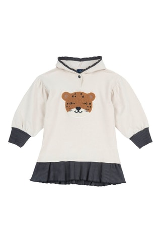 Jurk met Capuchon - Beige