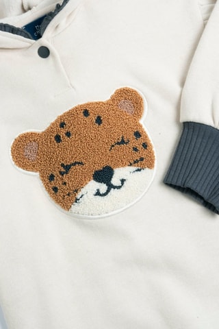 Jurk met Capuchon - Beige