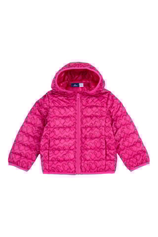 Gewatteerde Jas met Capuchon - Roze