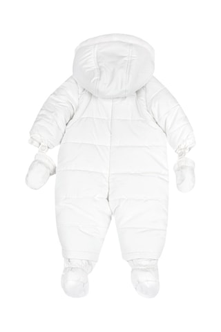 Skipakje met capuchon - Wit