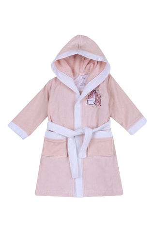 Badjas met Capuchon - Roze