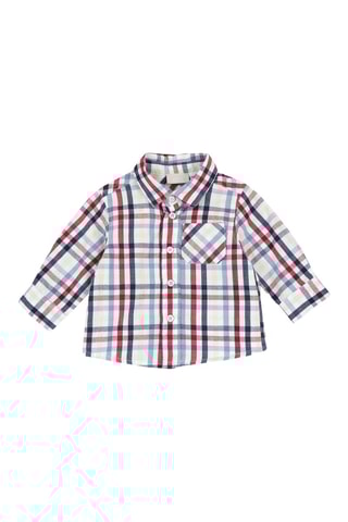 Overhemd Wit en Rood