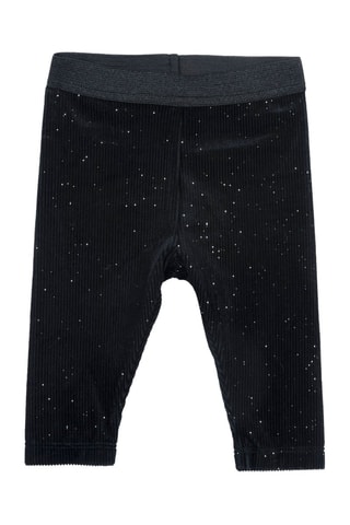 Velours Legging - Zwart