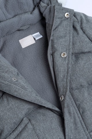 Gewatteerde Jas - Grijs