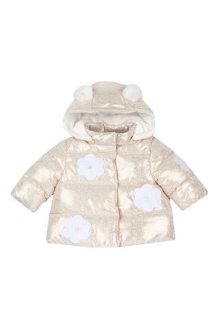 Gewatteerde Jas - Beige