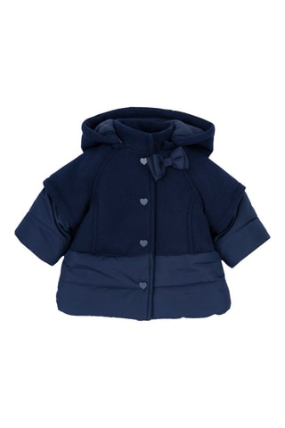 Gewatteerde Jas - Marineblauw