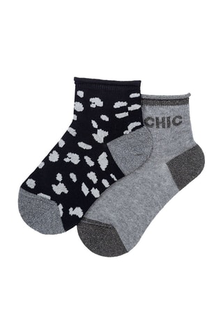 2 Paar Sokken - Zwart