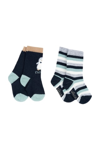 2 Paar Sokken - Blauw