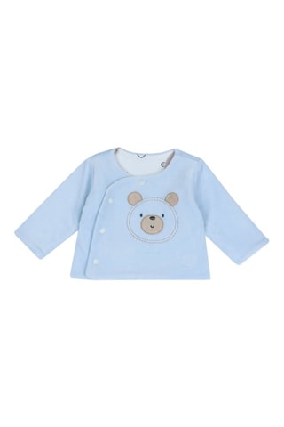 Dubbelzijdig T-shirt - Lichtblauw