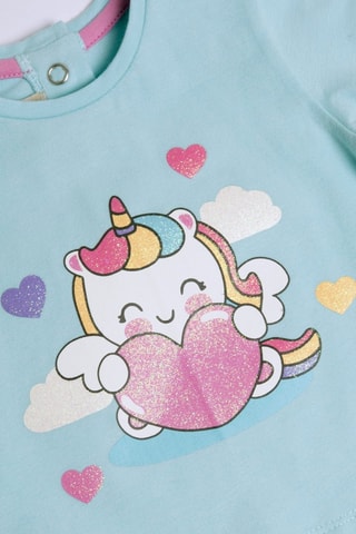 T-shirt - Lichtblauw