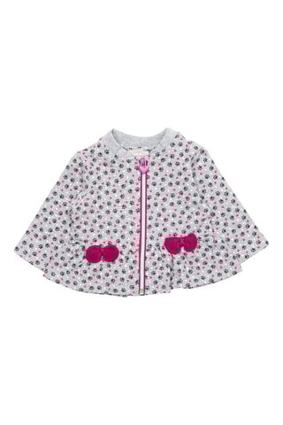 Sweater Gemêleerd Lichtgrijs en Roze