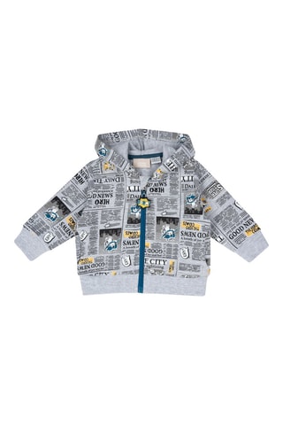 Sweater met Capuchon - Grijs