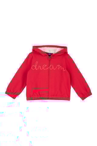 Sweater met Capuchon - Rood