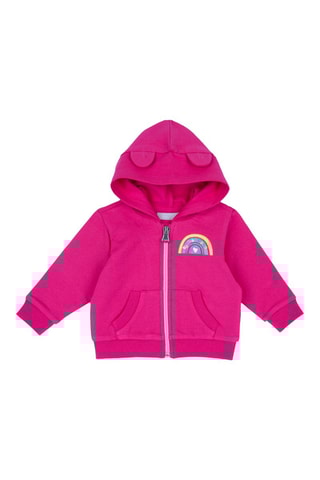 Sweater met Capuchon en Oortjes - Roze