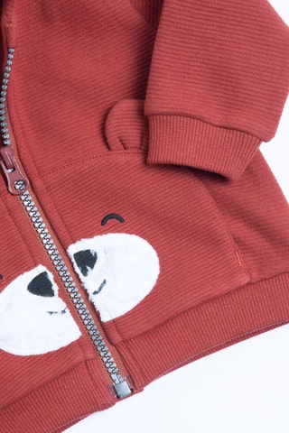 Sweater met Capuchon - Bruin