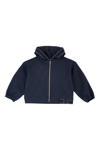 Sweater met Capuchon - Marineblauw