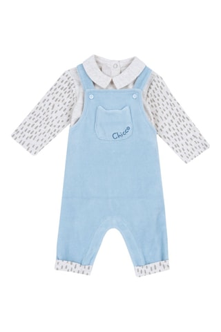 Rompertje en Tuinbroek - Lichtblauw