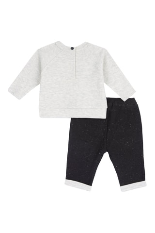 Sweater en Broek - Lichtgrijs en Zwart