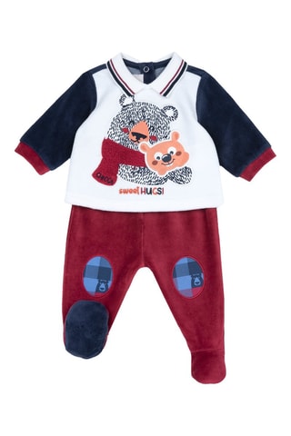 Sweater en Broek - Bordeauxrood