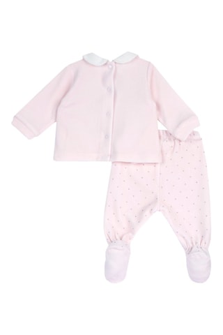 T-shirt en Broek - Zachtroze