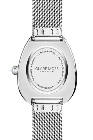 Stalen Quartz Horloge met Zirkonia’s Gala - Zilverkleurig en Zwart