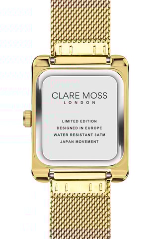 Stalen Quartz Horloge met Parelmoer en Zirkonia’s Jesse