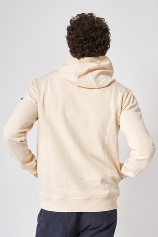 Sweat com capuz - Bege