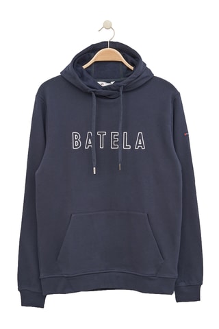 Sweat com capuz - Azul-marinho