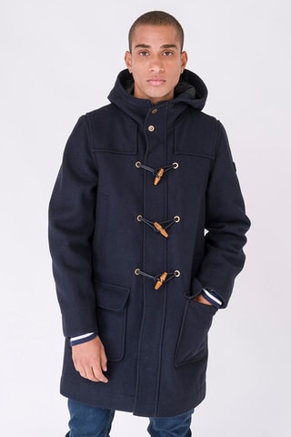 Casaco de lã - Azul-marinho