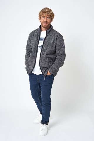 Casaco polar - Cinzento-escuro