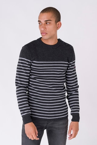 Camisola de lã - Cinzento-escuro