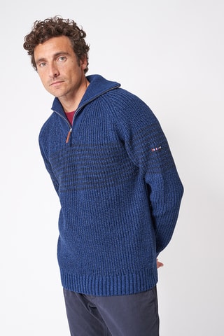 Camisola de lã - Azul