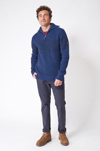 Camisola de lã - Azul