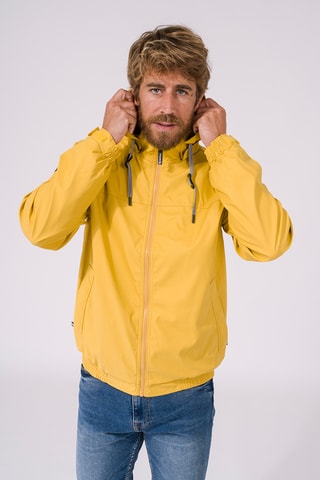 Casaco com capuz - Amarelo