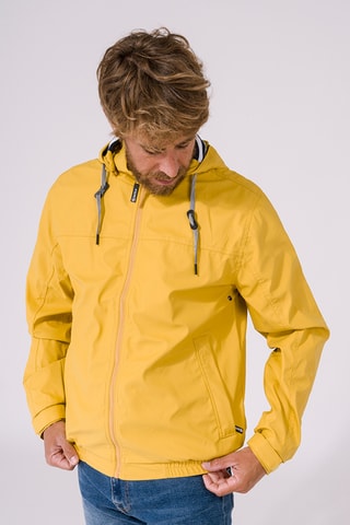 Casaco com capuz - Amarelo