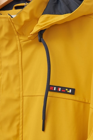 Impermeável com capuz - Amarelo