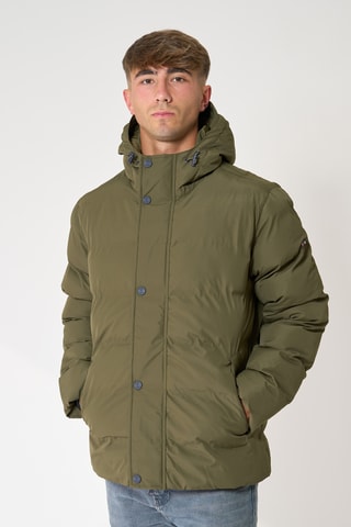 Blusão com capuz - Caqui