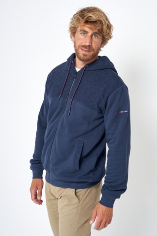 Sweat com capuz - Azul-marinho