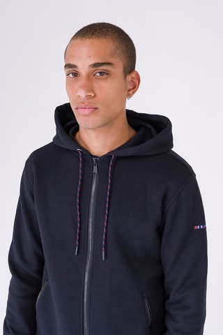 Sweat com capuz - Azul-marinho