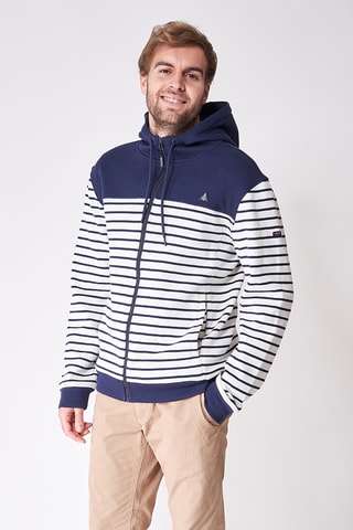 Sweat com capuz - Branco