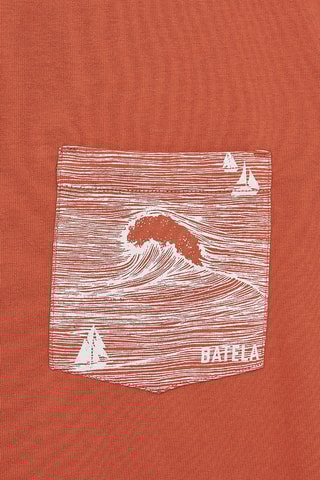 T-shirt - Vermelho-tijolo