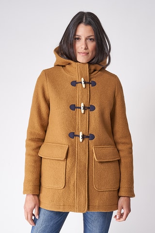 Casaco de lã - Castanho