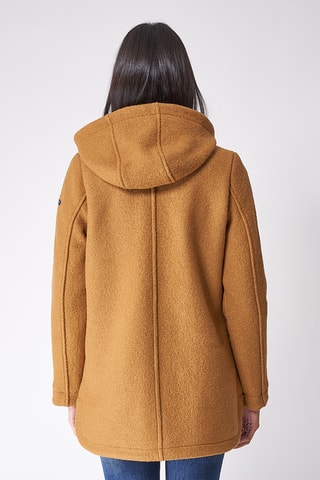 Casaco de lã - Castanho