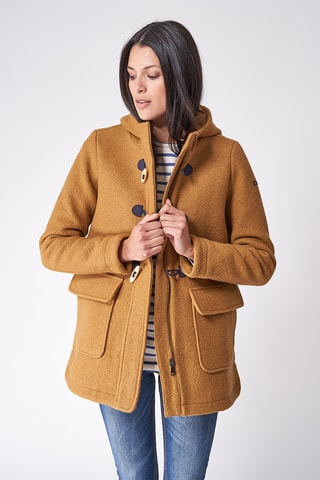 Casaco de lã - Castanho