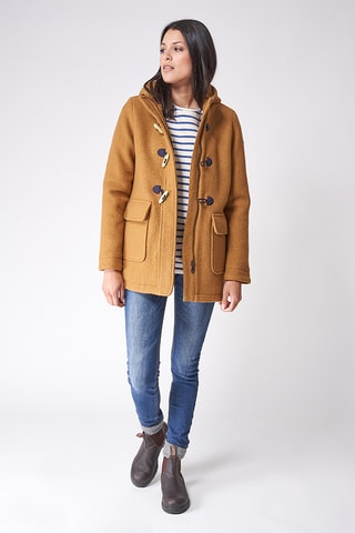 Casaco de lã - Castanho